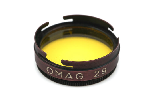 Omag 29mm Push-On Color Correction Filter Yellow - Accessory