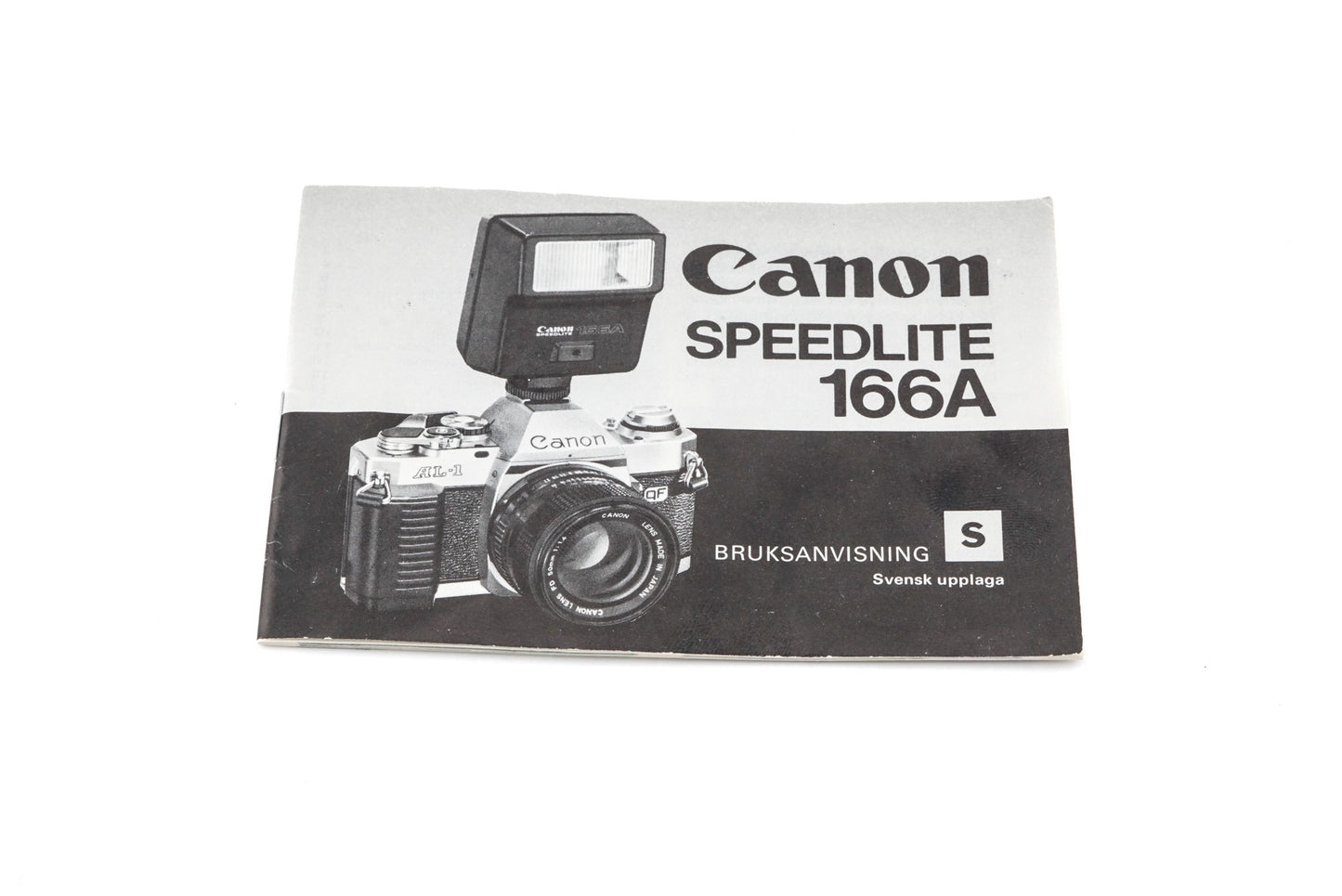 Canon 166A Speedlite Instructions - Accessory