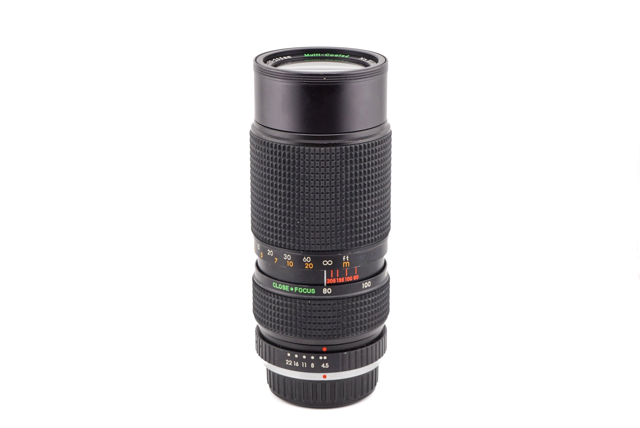 Marexar 80-205mm f4.5 Multi-Coated CX Zoom - Lens