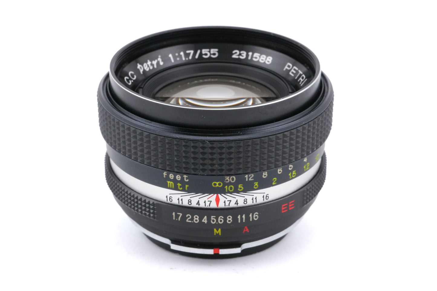 Petri 55mm f1.7 EE Auto - Lens