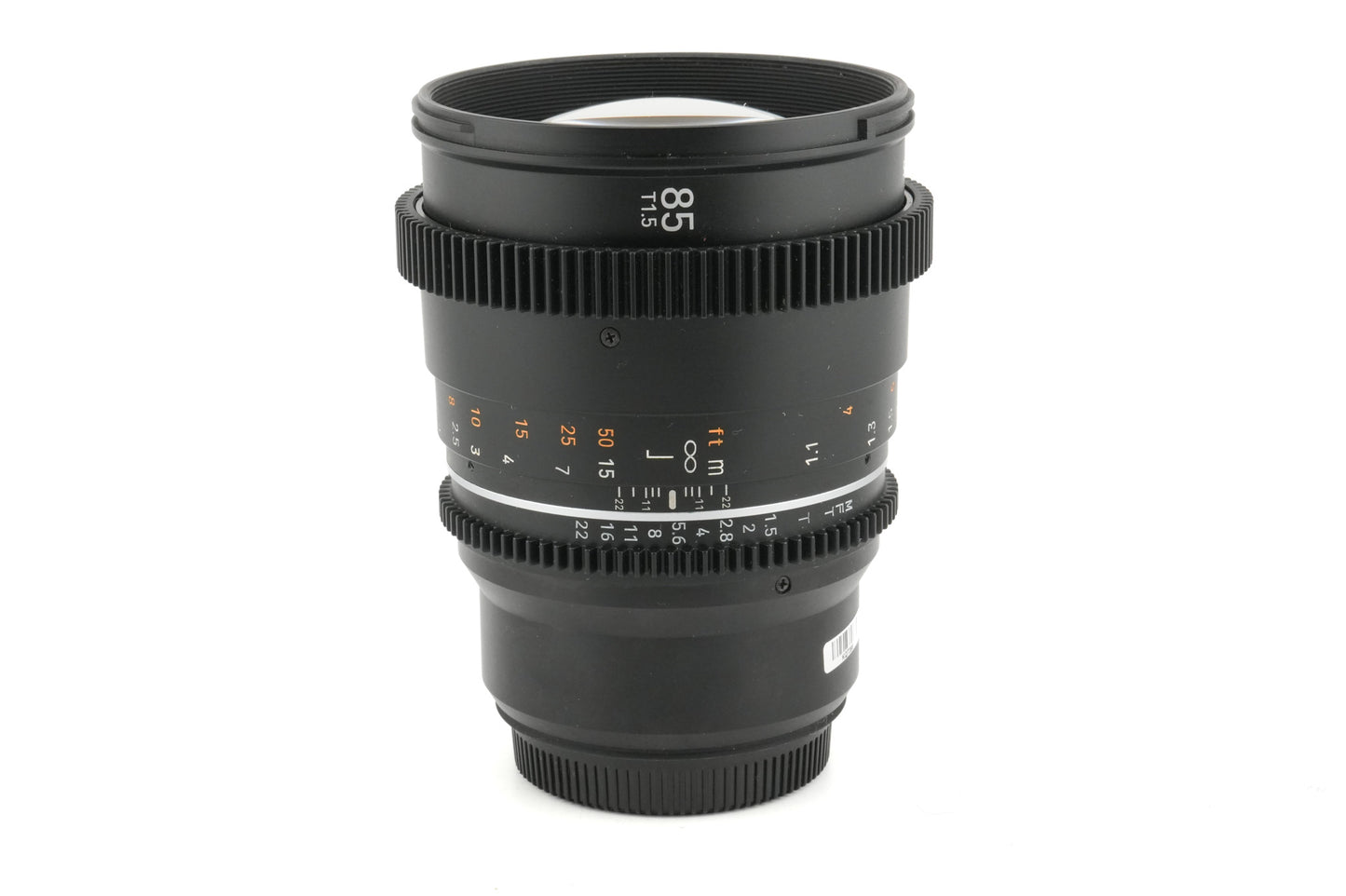 Samyang 85mm T1.5 VDSLR MK2 - Lens