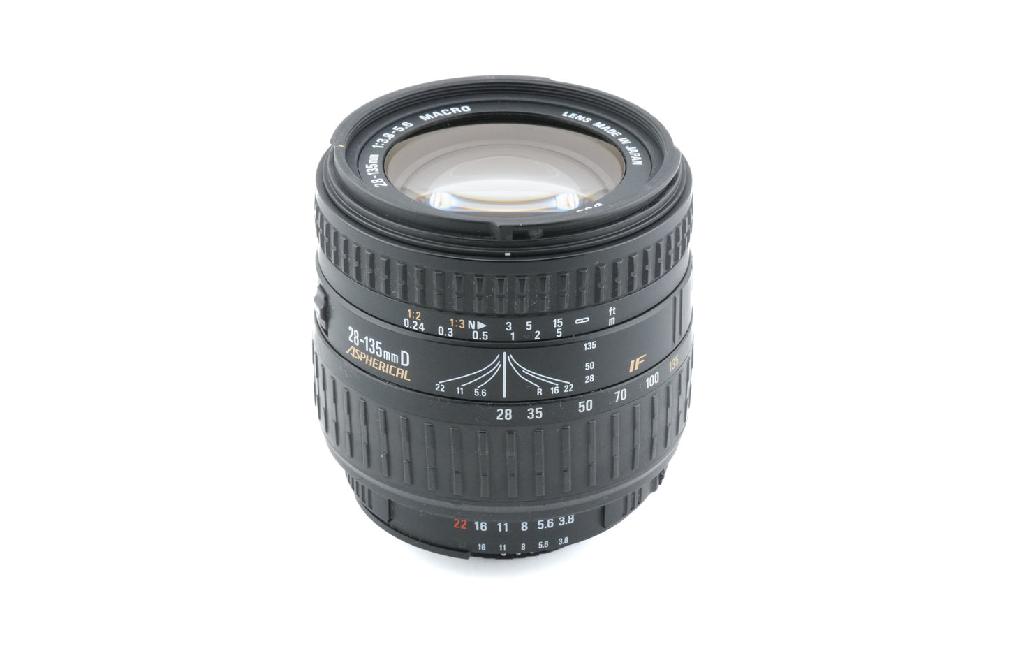 Sigma 28-135mm f3.8-5.6 D Macro Aspherical IF Zoom - Lens