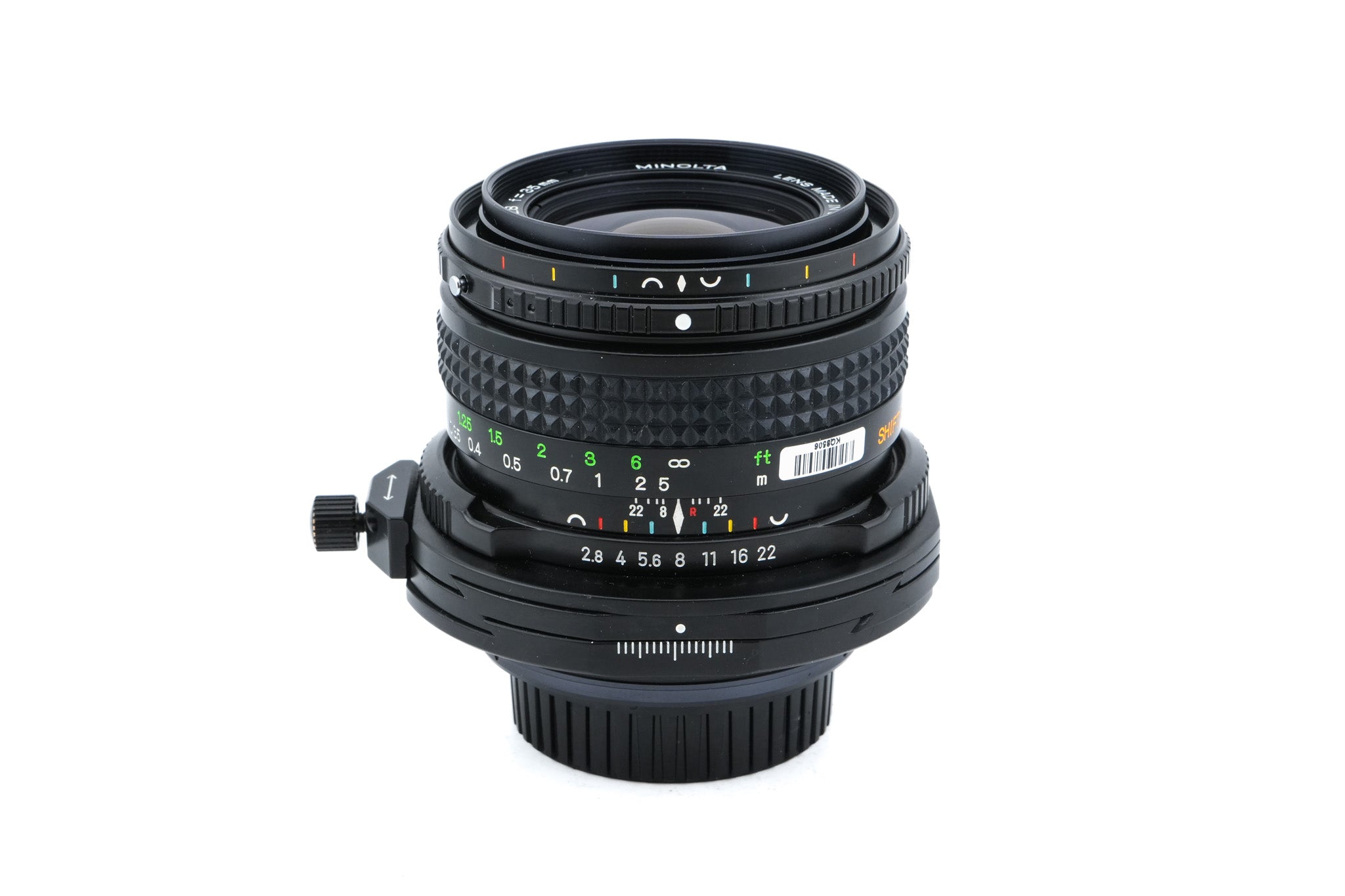 Minolta 35mm f2.8 Shift CA - Lens
