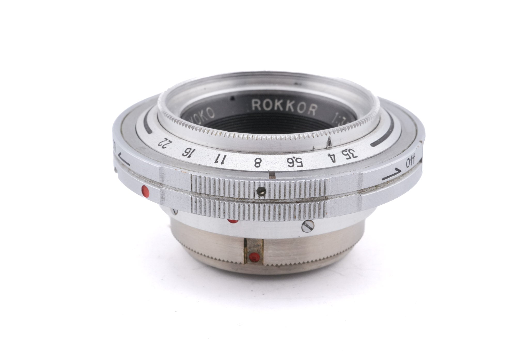 Minolta 35mm f3.5 Chiyoko Rokkor - Lens