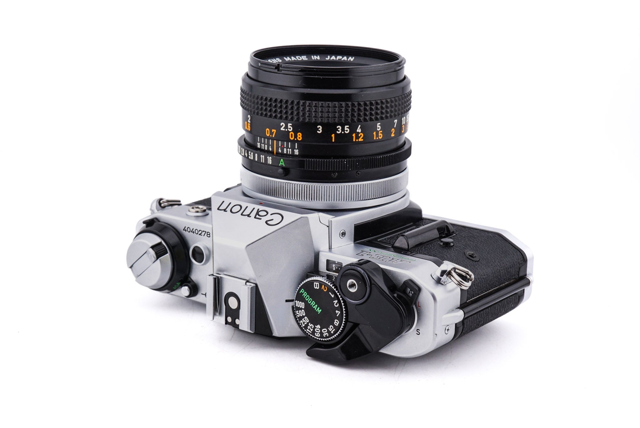 Canon AE-1 Program + 50mm f1.8 S.C. – Kamerastore