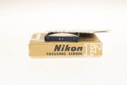 Nikon F/F2 Focusing Screen Type G3