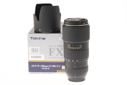 Tokina 70-200mm f4 AT-X PRO FX VCM-S