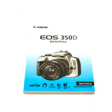 Canon 350D Instructions