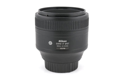 Nikon 85mm f1.8 AF-S Nikkor G