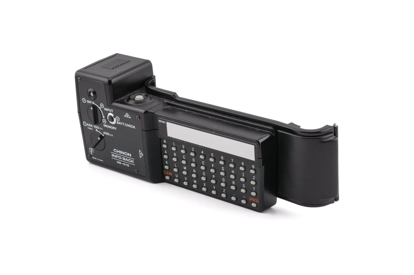Chinon DB-010 Info Back