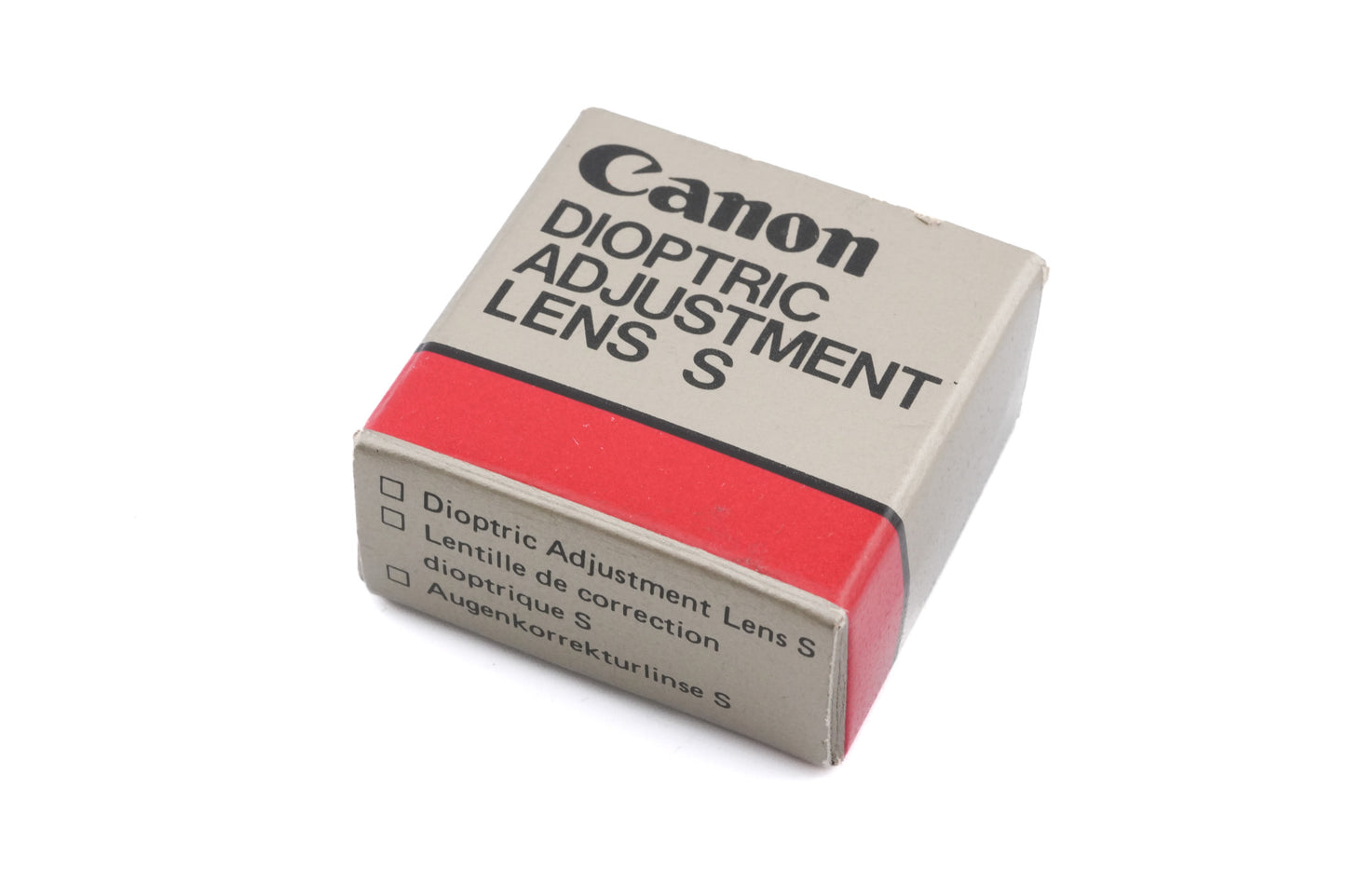 Canon Dioptric Adjustment Lens S -3