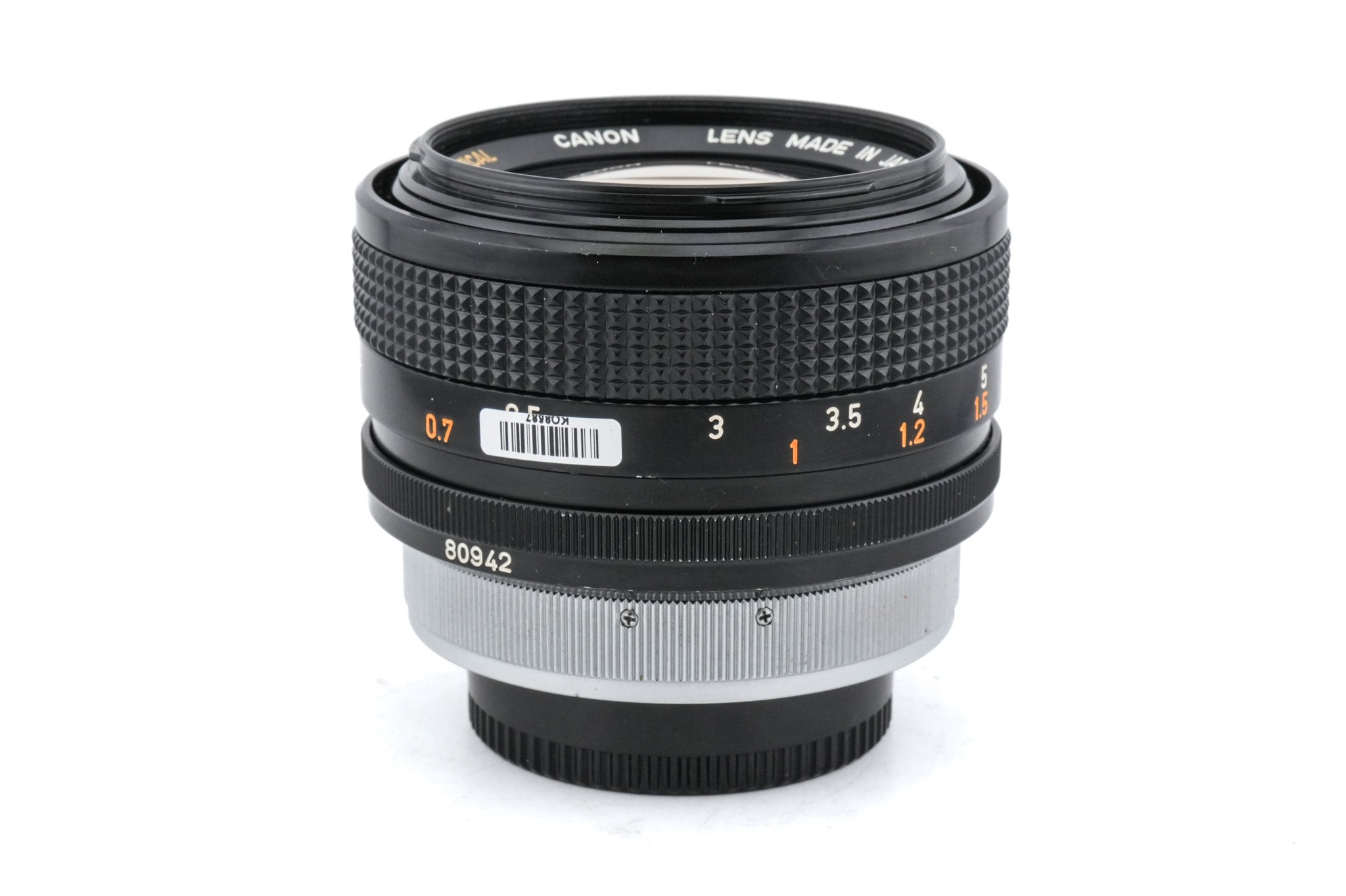 Canon 55mm f1.2 S.S.C. Aspherical