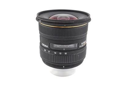 Sigma 10-20mm f4-5.6 EX D DC HSM