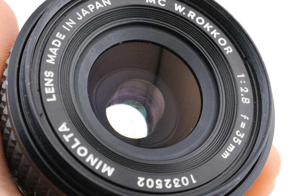 Minolta 35mm f2.8 MC W.Rokkor