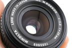 Minolta 35mm f2.8 MC W.Rokkor