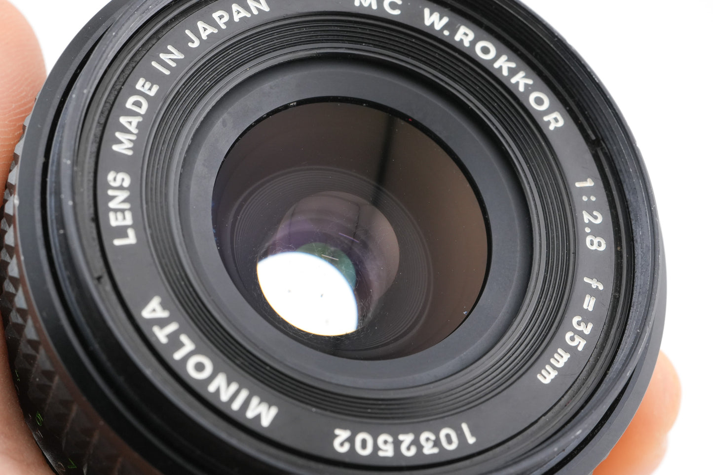 Minolta 35mm f2.8 MC W.Rokkor