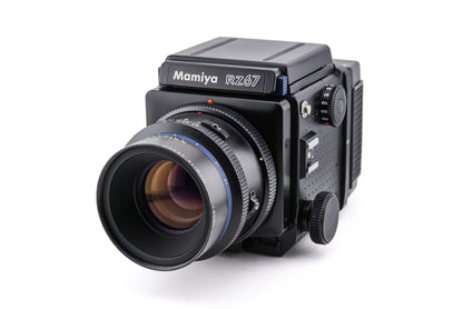 Mamiya RZ67 Professional + 127mm f3.8 Sekor Z W + 120 6x7 Roll Film Holder Professional + Waist Level Finder