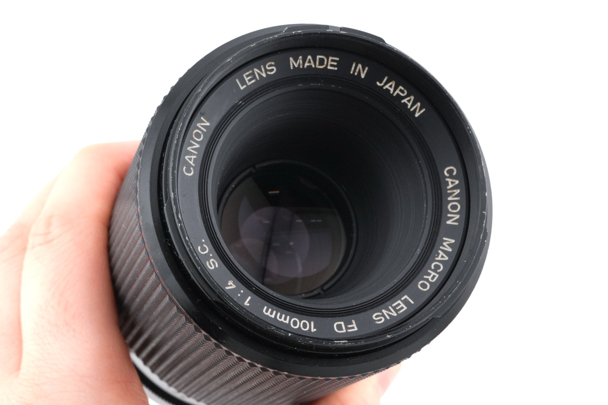 Canon 100mm f4 Macro S.C.
