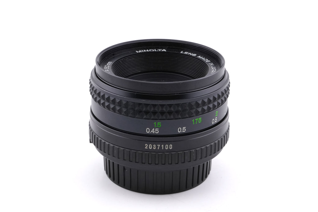 Minolta 50mm f1.7 MD Rokkor