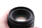 Minolta 50mm f1.7 MD Rokkor