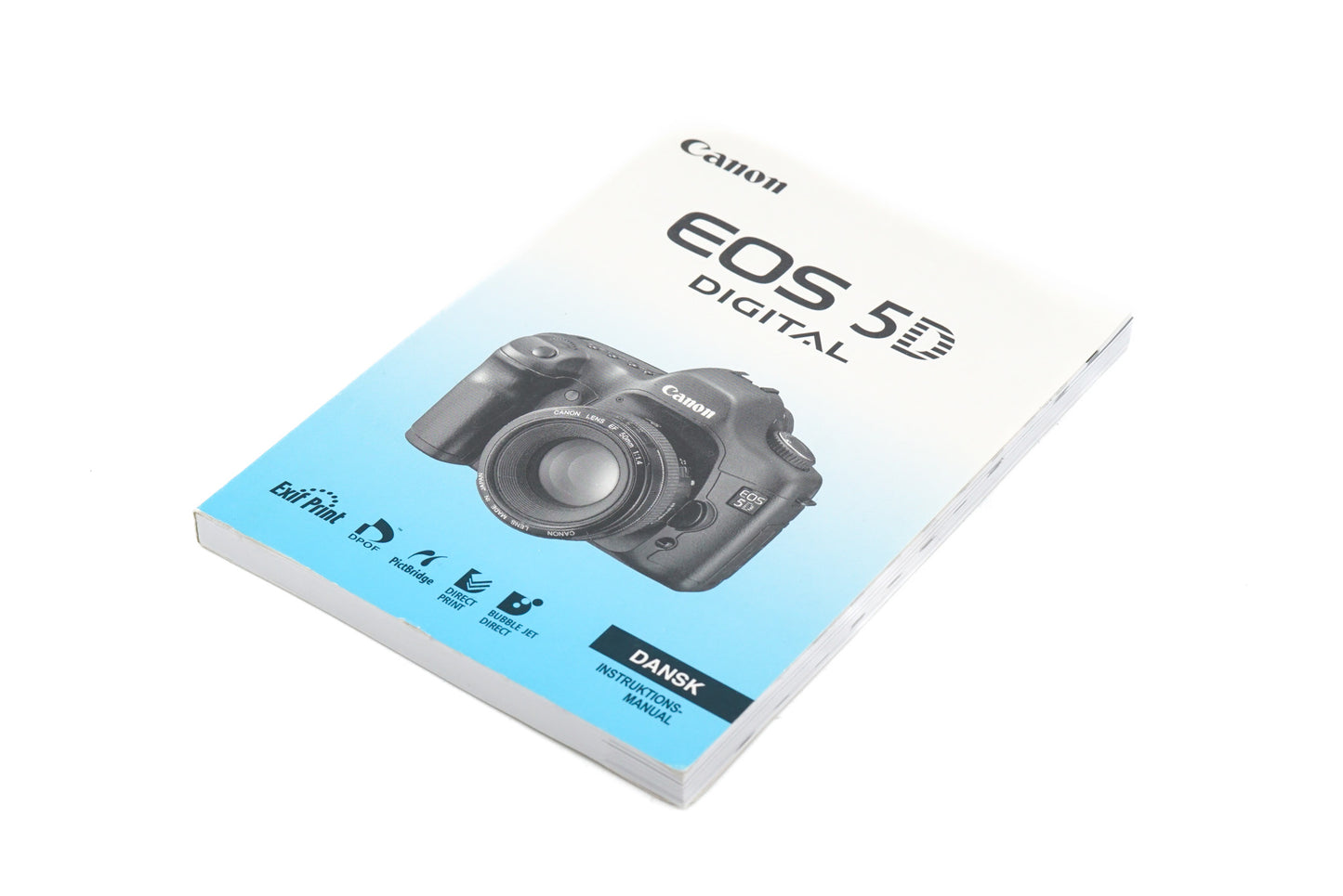 Canon 5D Instructions
