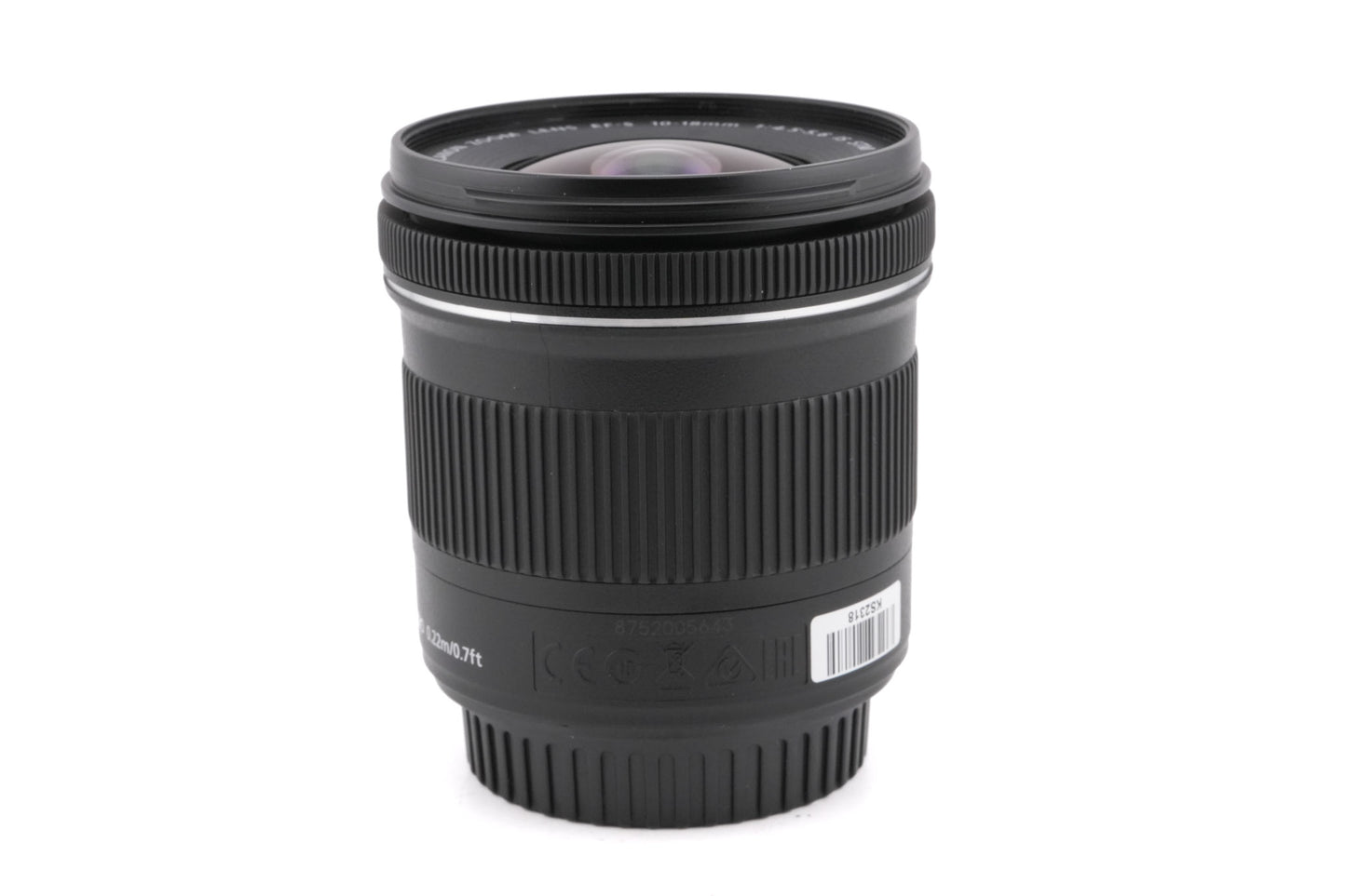 Canon 10-18mm f4.5-5.6 IS STM