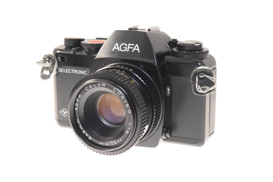 Agfa Selectronic 3 + 50mm f1.9 Color Multi-Coated