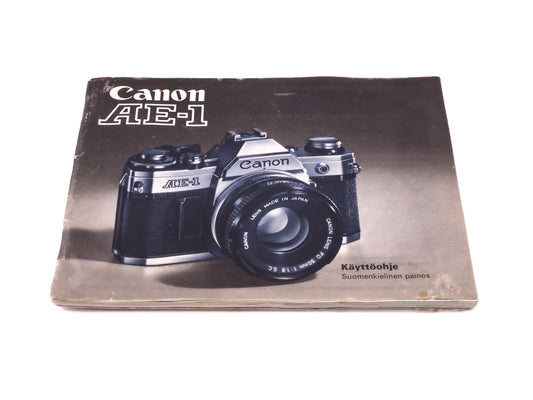 Canon AE-1 Instructions
