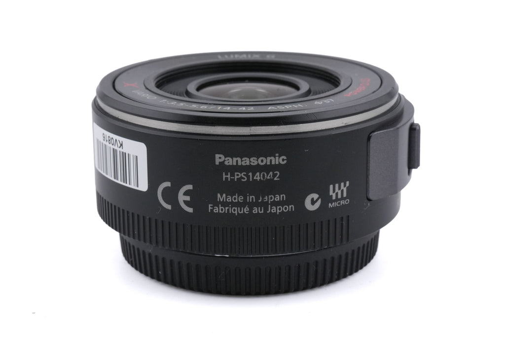 Panasonic 14-42mm f3.5-5.6 Lumix G X Vario Power O.I.S. PZ (H-PS14042)