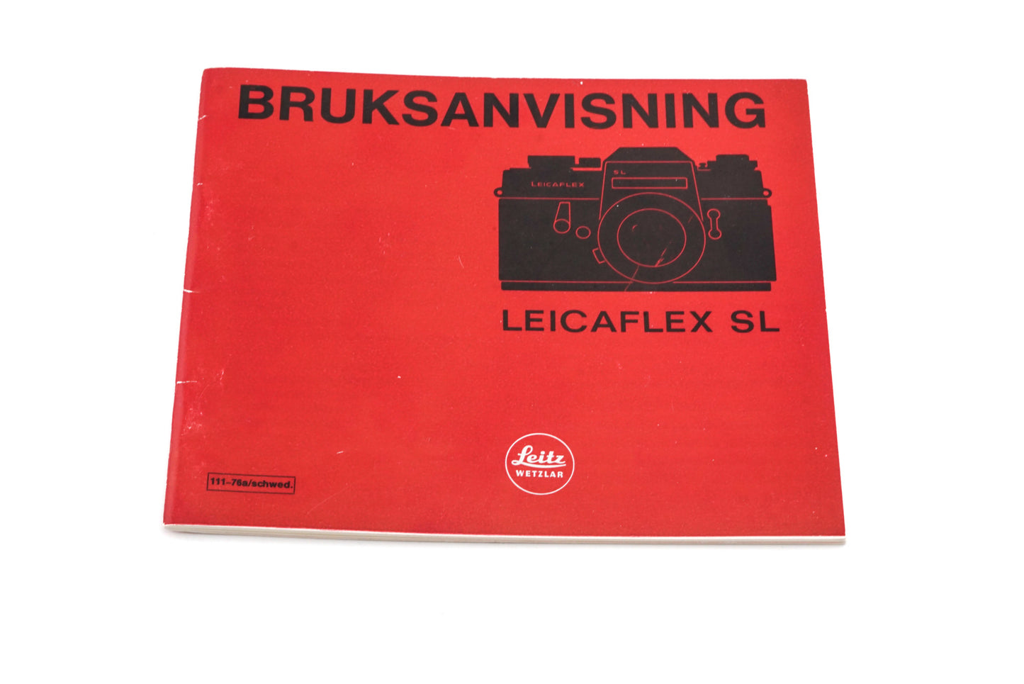 Leica Leicaflex SL Instructions