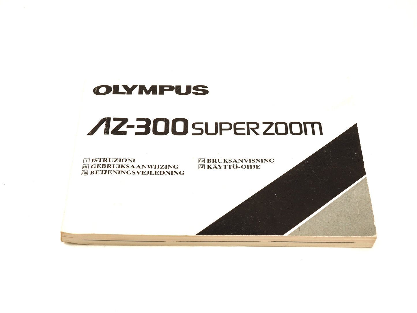 Olympus AZ300 Super Zoom Instructions Kamerastore