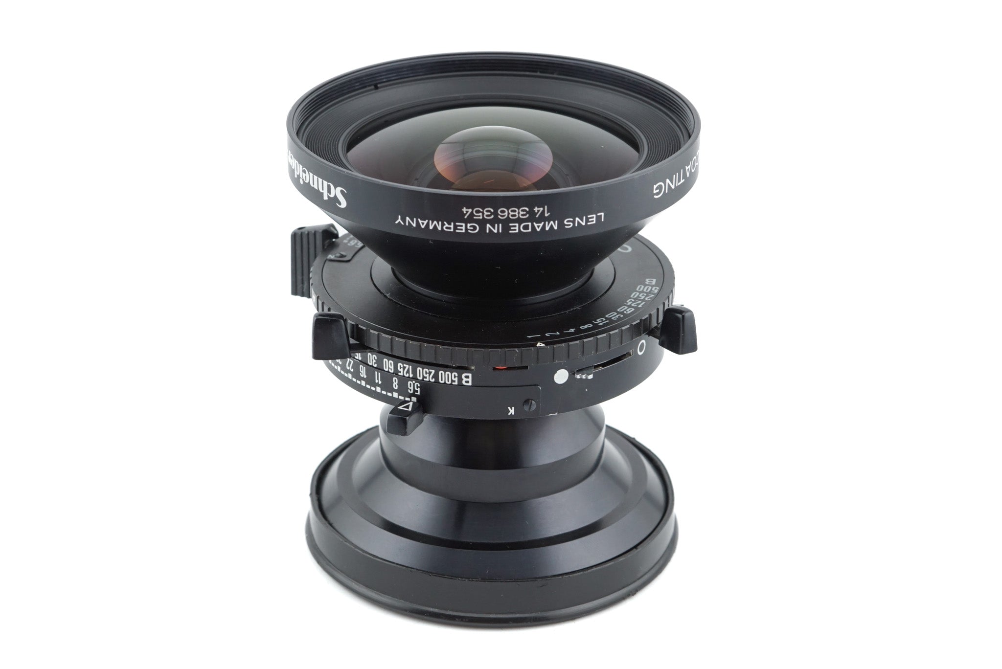 Schneider-Kreuznach 90mm f5.6 Super-Angulon (Shutter) – Kamerastore