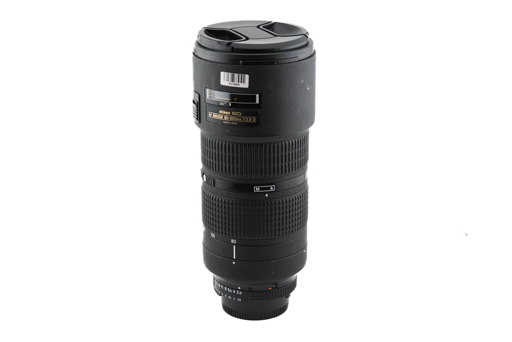 Nikon 80-200mm f2.8 D ED AF Zoom Nikkor (Mark III / Dual Ring)