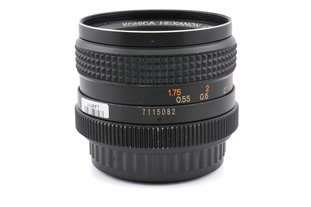 Konica 50mm f1.7 Hexanon AR
