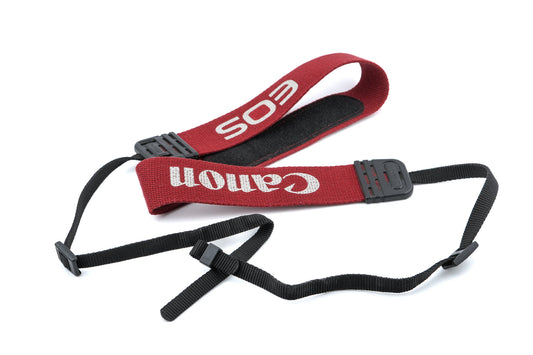 Canon EOS Red Fabric Neck Strap