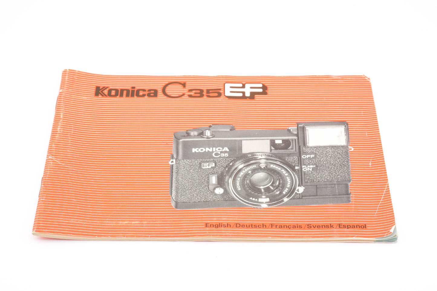 Konica C35 EF Instructions
