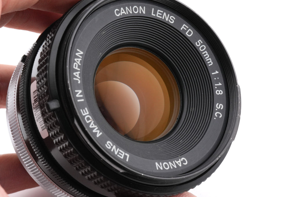 Canon 50mm f1.8 S.C.