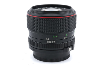 Canon 50mm f1.2 L FDn