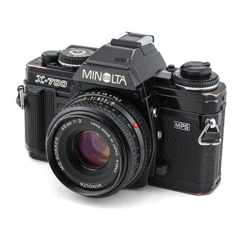 Minolta X-700 + 45mm f2 MD Rokkor