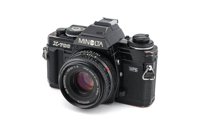 Minolta X-700 + 45mm f2 MD Rokkor