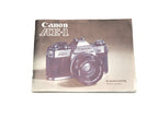 Canon AE-1 Instructions