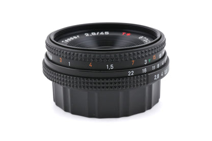 Carl Zeiss 45mm f2.8 Tessar T* (AE)