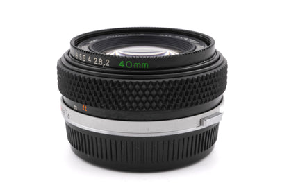 Olympus 40mm f2 Zuiko Auto-S