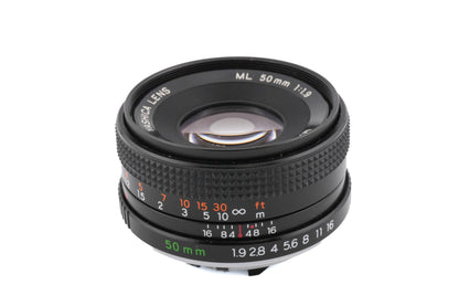 Yashica 50mm f1.9 ML
