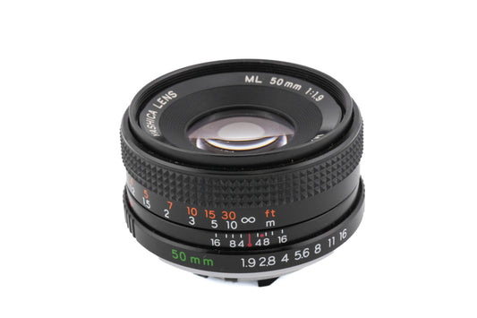 Objectif : Yashica DSB 50mm 1:1.9 Objectif : Yashica DSB 50mm 1:1.9