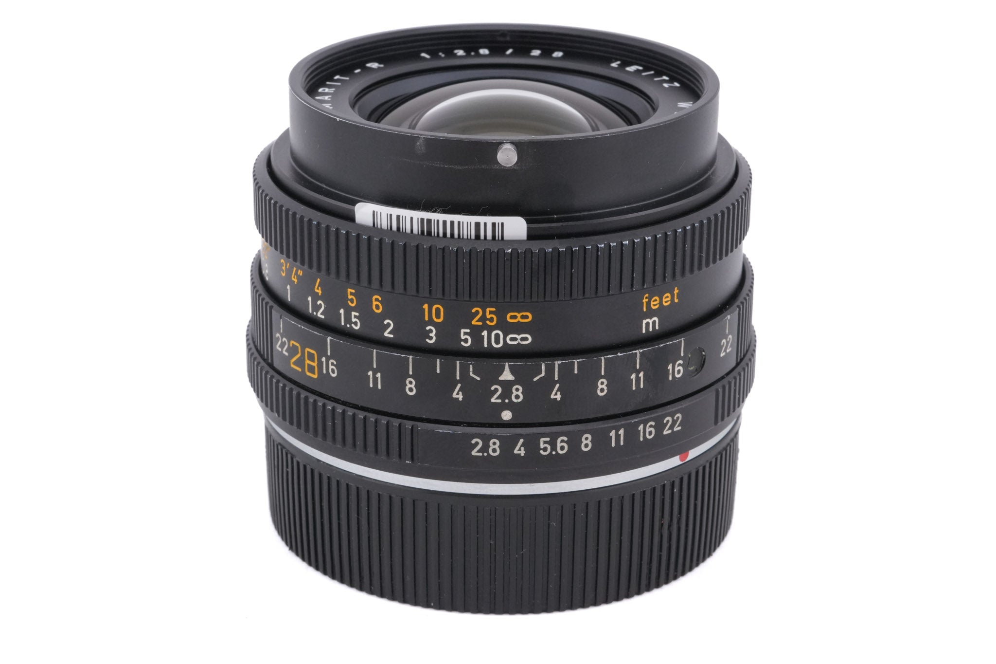 Leica 28mm f2.8 Elmarit-R (Type I) (3-Cam) (11204) – Kamerastore