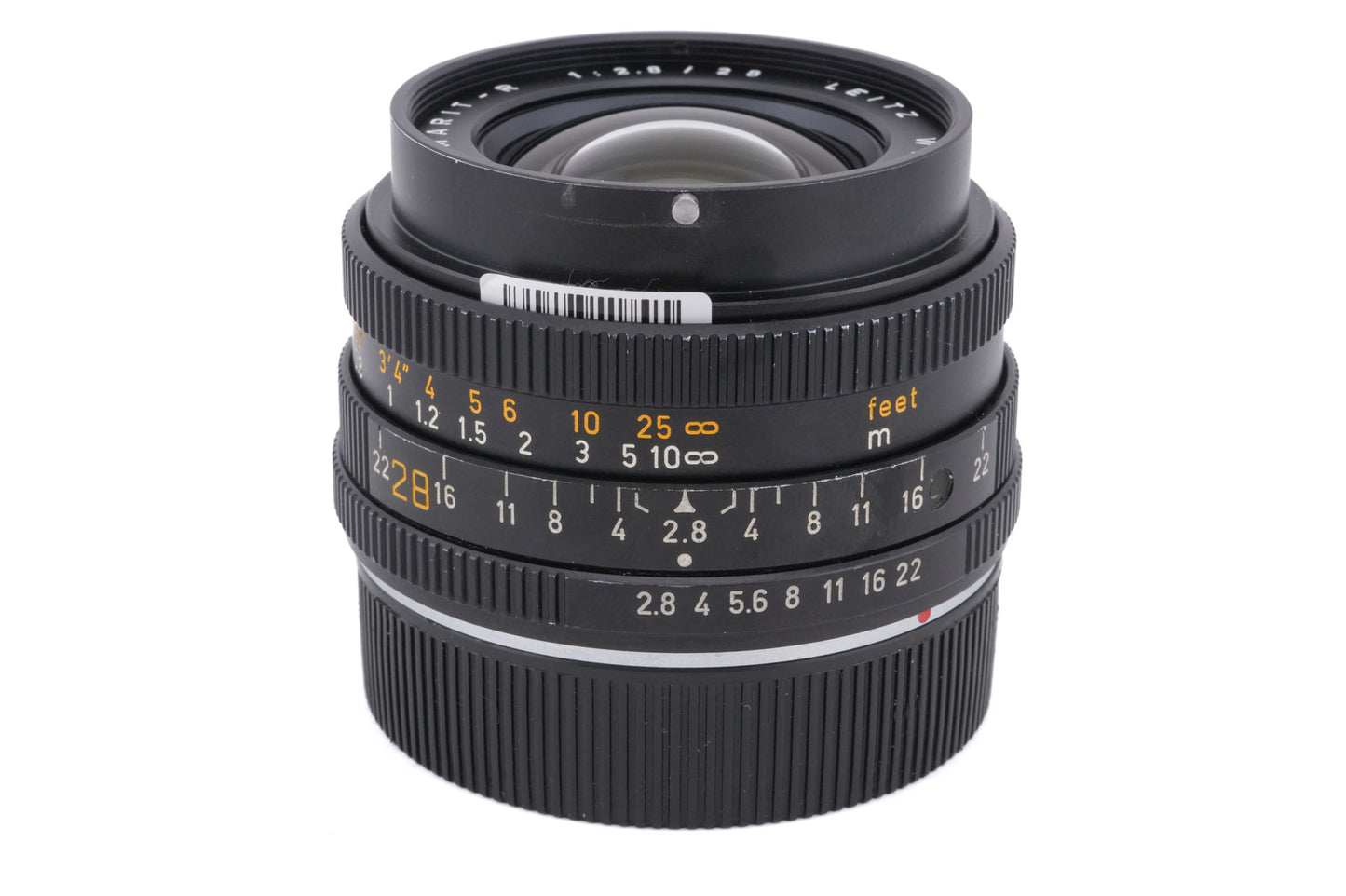 Leica 28mm f2.8 Elmarit-R (Type I) (3-Cam) (11204)