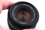 Canon 50mm f1.8 FDn
