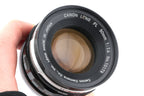 Canon 50mm f1.4 FL
