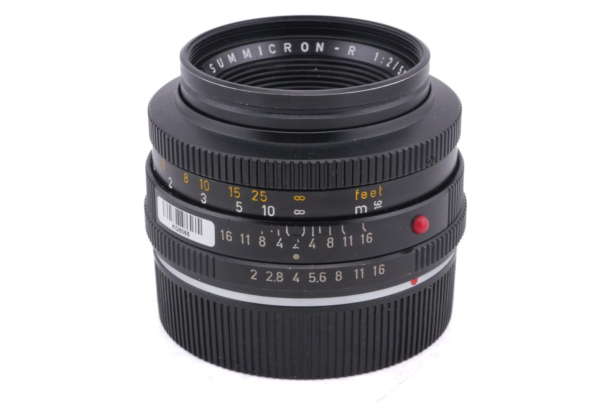 Leica 50mm f2 Summicron-R (Type I) (2-Cam) (11228) - Lens